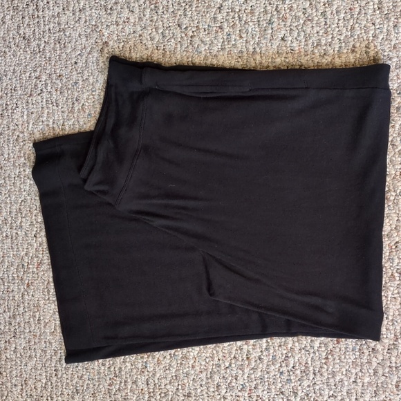Athleta Well Rested Rib Sleep Wide Leg Pajama Pant In Black Size XL - Picture 4 of 11